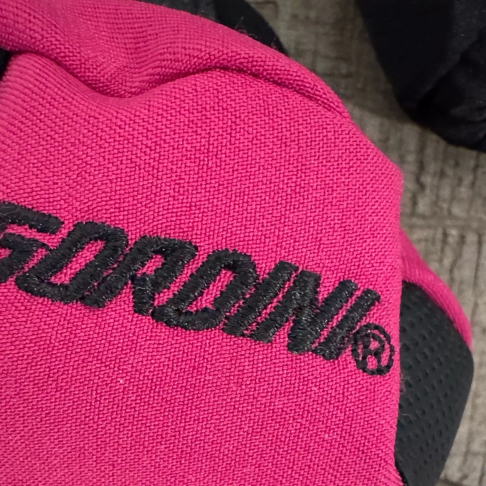 Gordini Girls Ski Pink and Black Mittens Size M